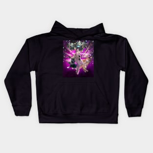 Disco Cats - 70s Disco Kitty Cat Rave Kids Hoodie